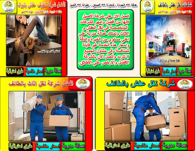 شركة نقل عفش بالطائف